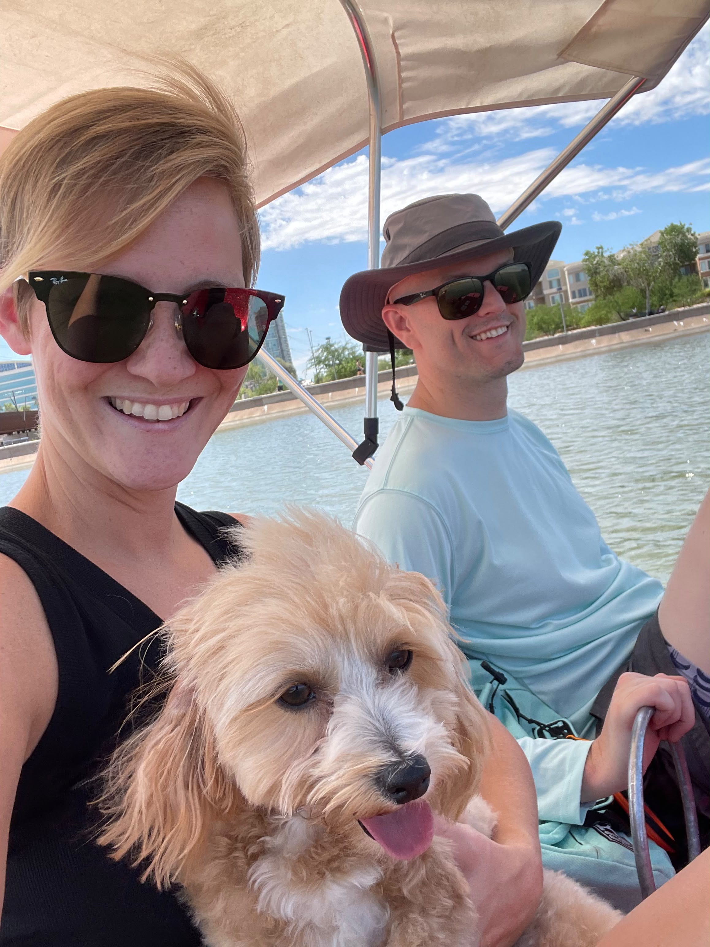 An afternoon on the water